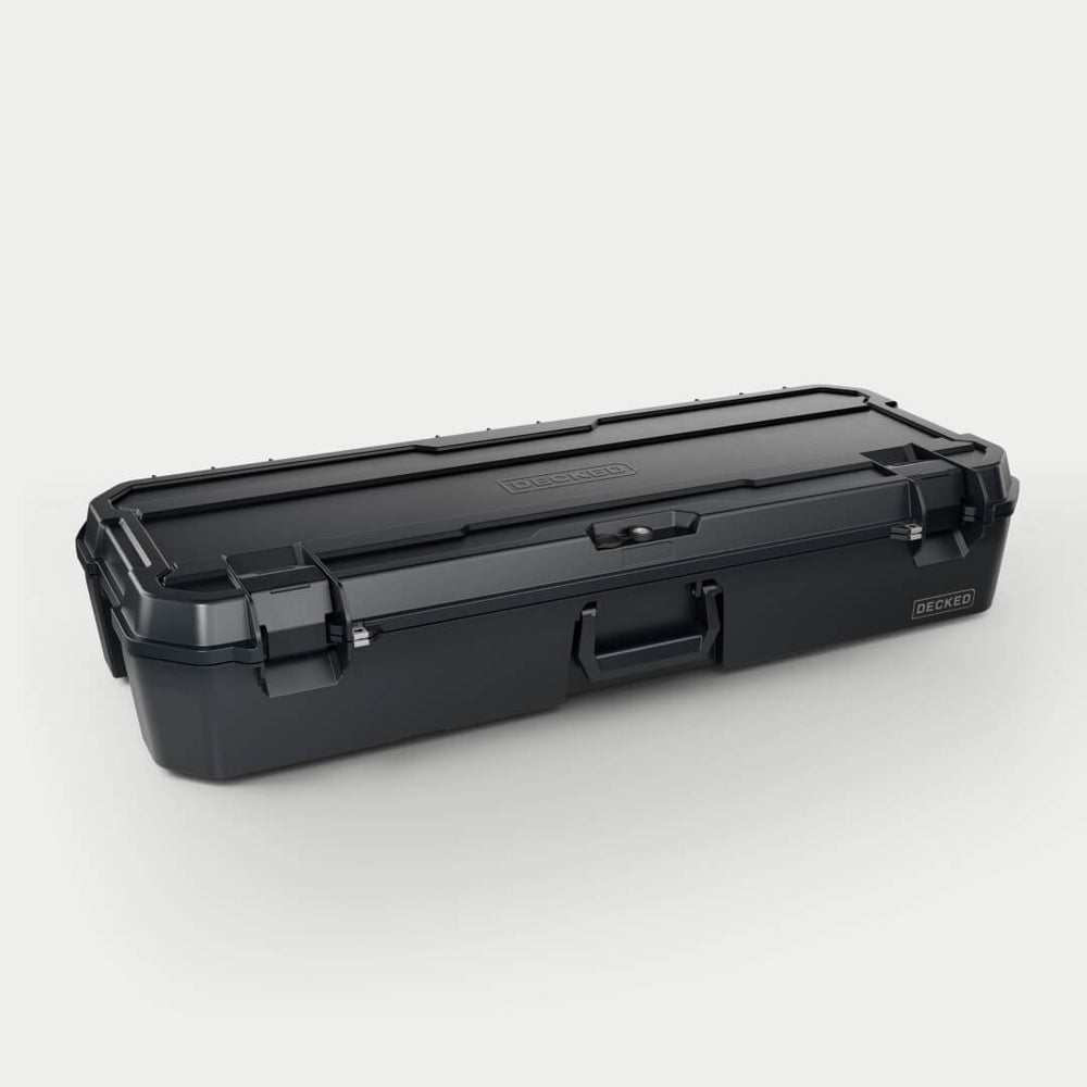 Decked A0031-MANF-BLK Honcho 80 Black Organizer with Foam