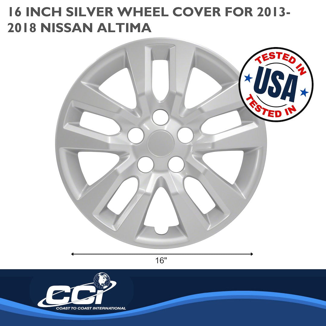 Coast To Coast 50516S Altima 16-Inch Silver Covers - image 3