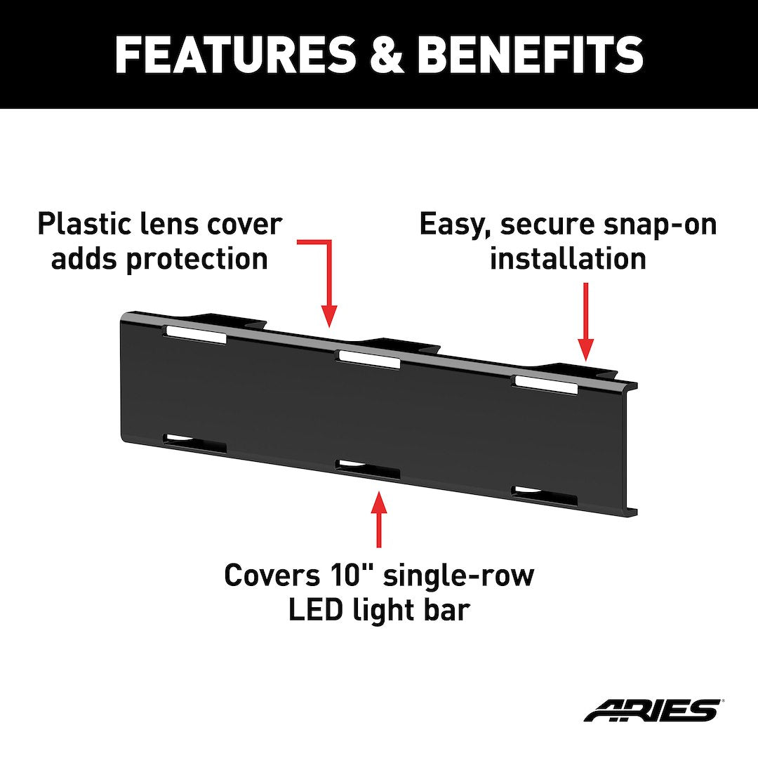 Aries 1501261 Light Bar Cover - image 3
