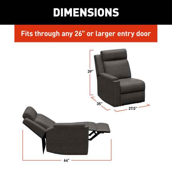 Thomas Payne Heritage Series Right-Hand Recliner – McCoy – 2024044107