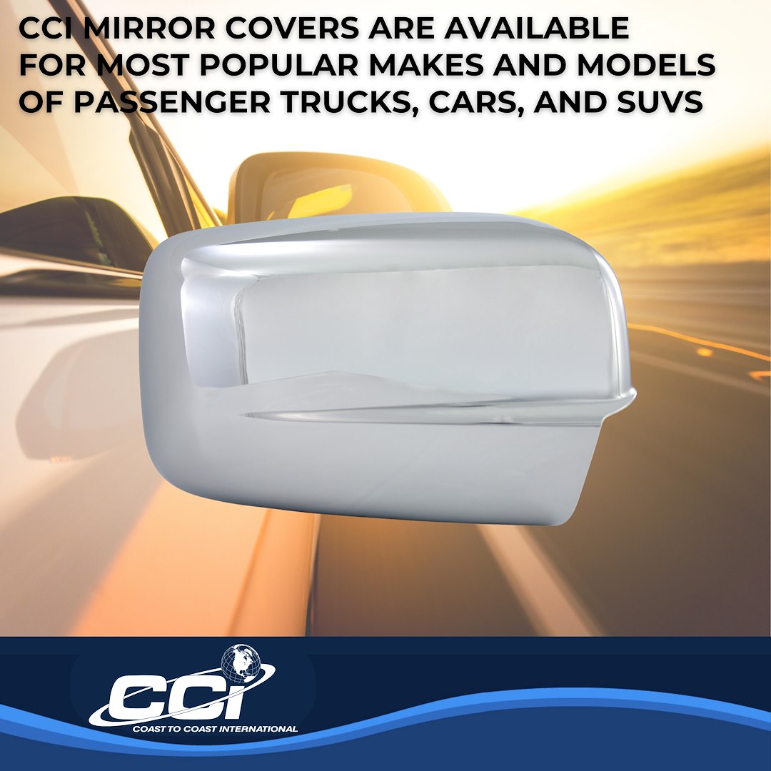 Coast To Coast MC67443 Ram Chrome Full Mirror Cover Pair - image 5