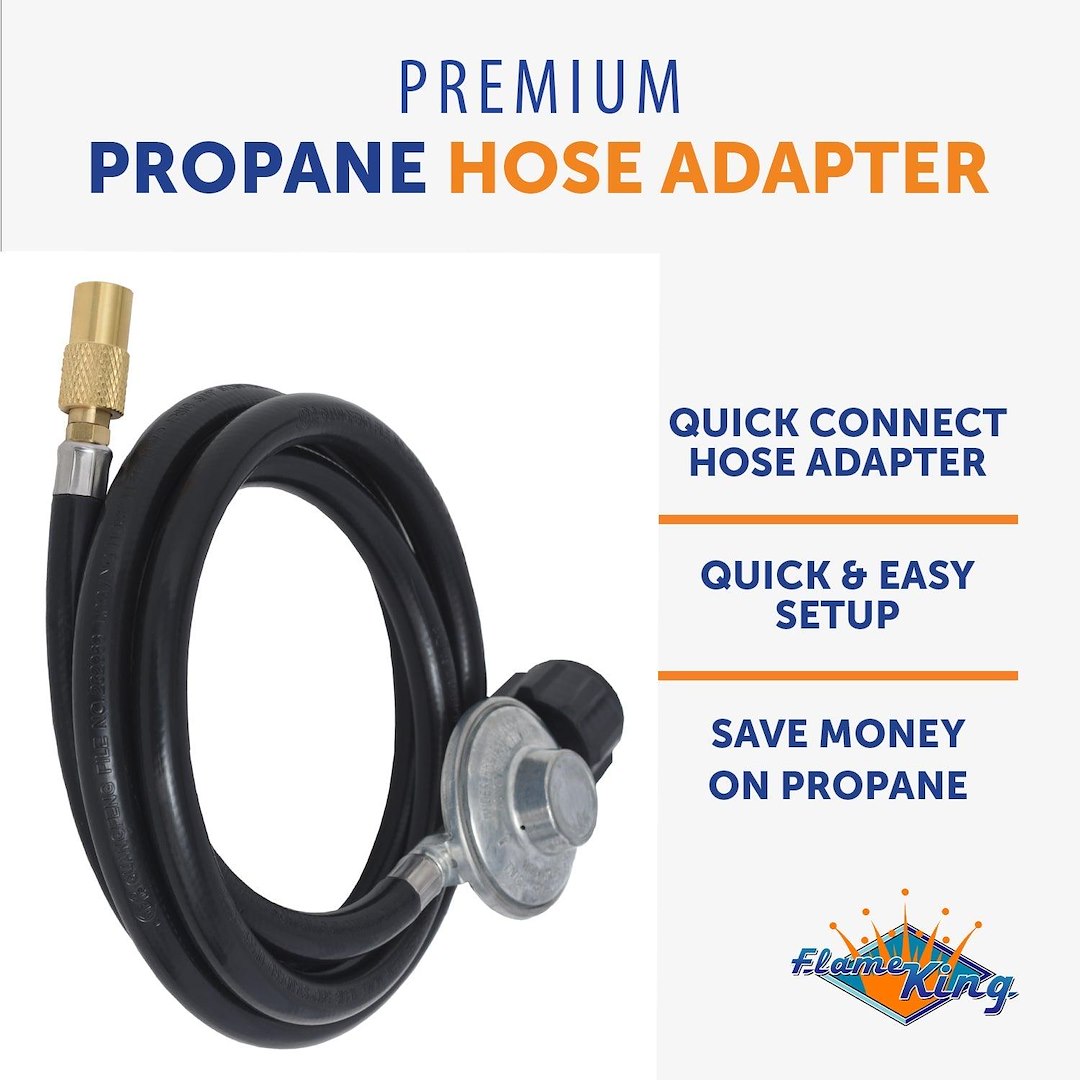 Flame King Fk-Grd-Reghs6ft Propane Hose - image 5