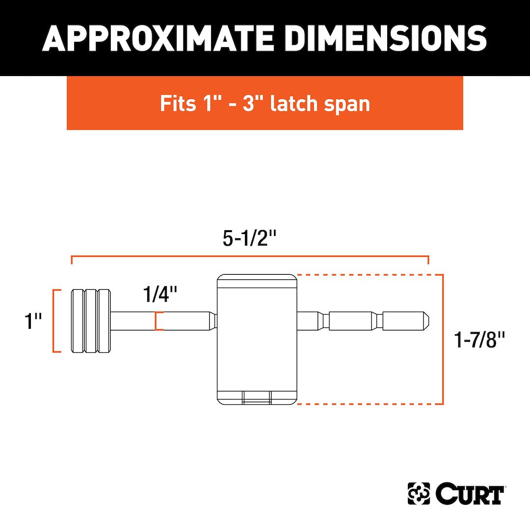 Curt 23503 Trailer Coupler Lock - image 6
