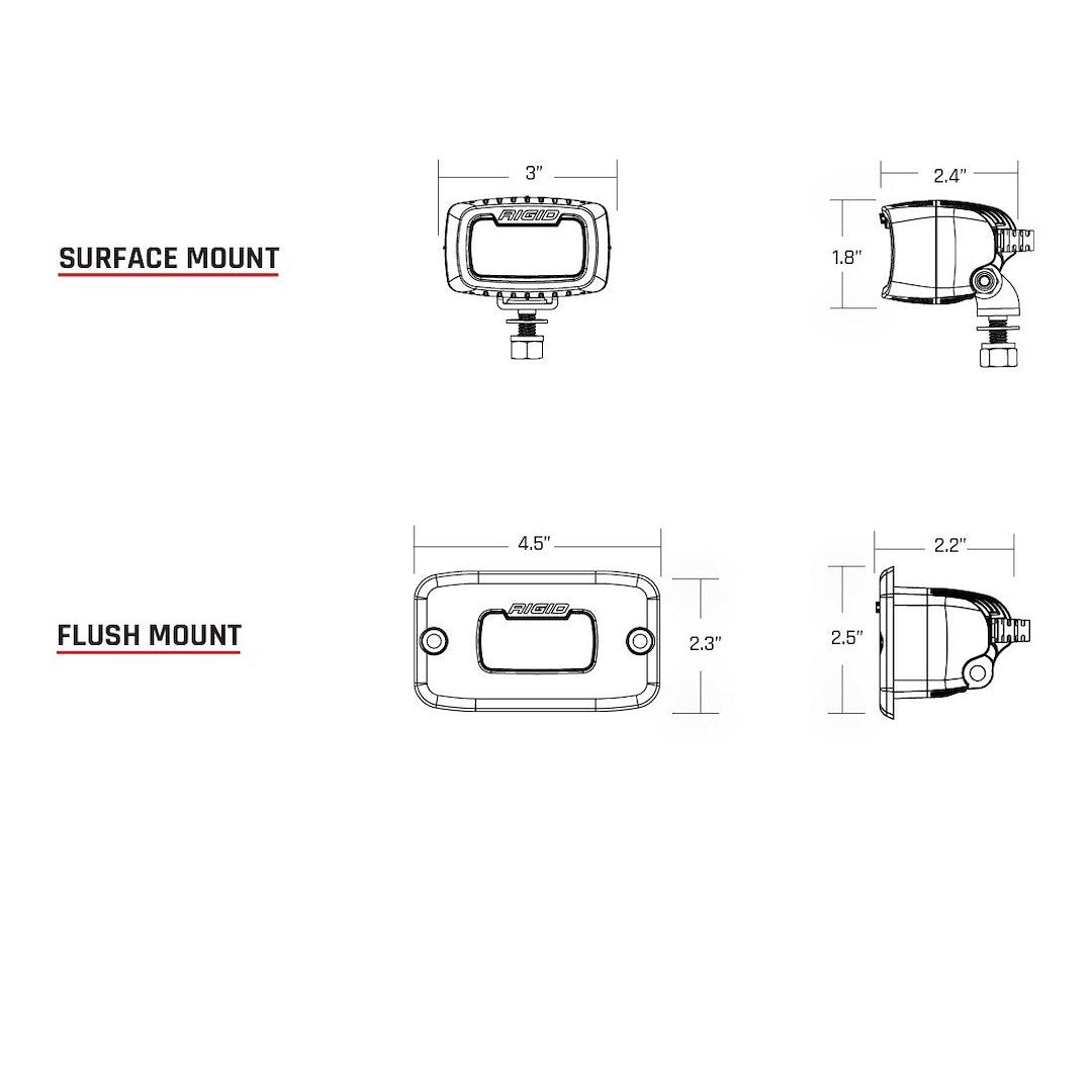 Rigid Lighting 902113 Driving/ Fog Light - image 3