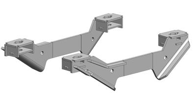 Pullrite 2328 Fifth Wheel Trailer Hitch Mount Kit - image 1