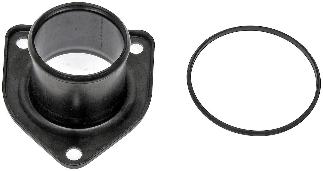 Dorman 9021004 90-Degree Black Metal Thermostat Housing - image 2