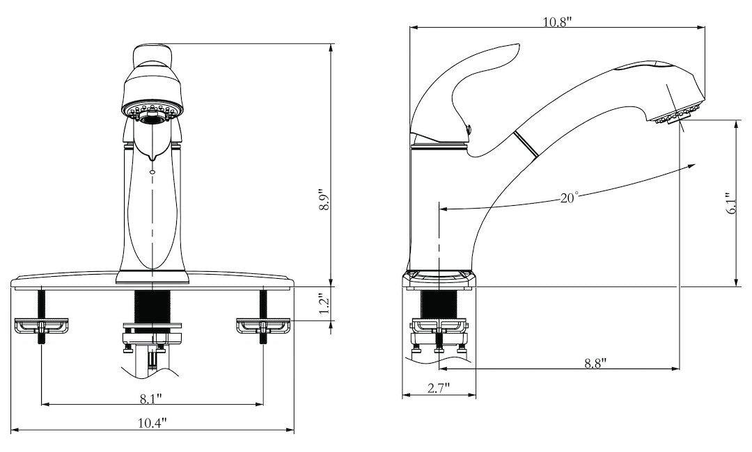 Phoenix Products Pf231741 Faucet - image 6