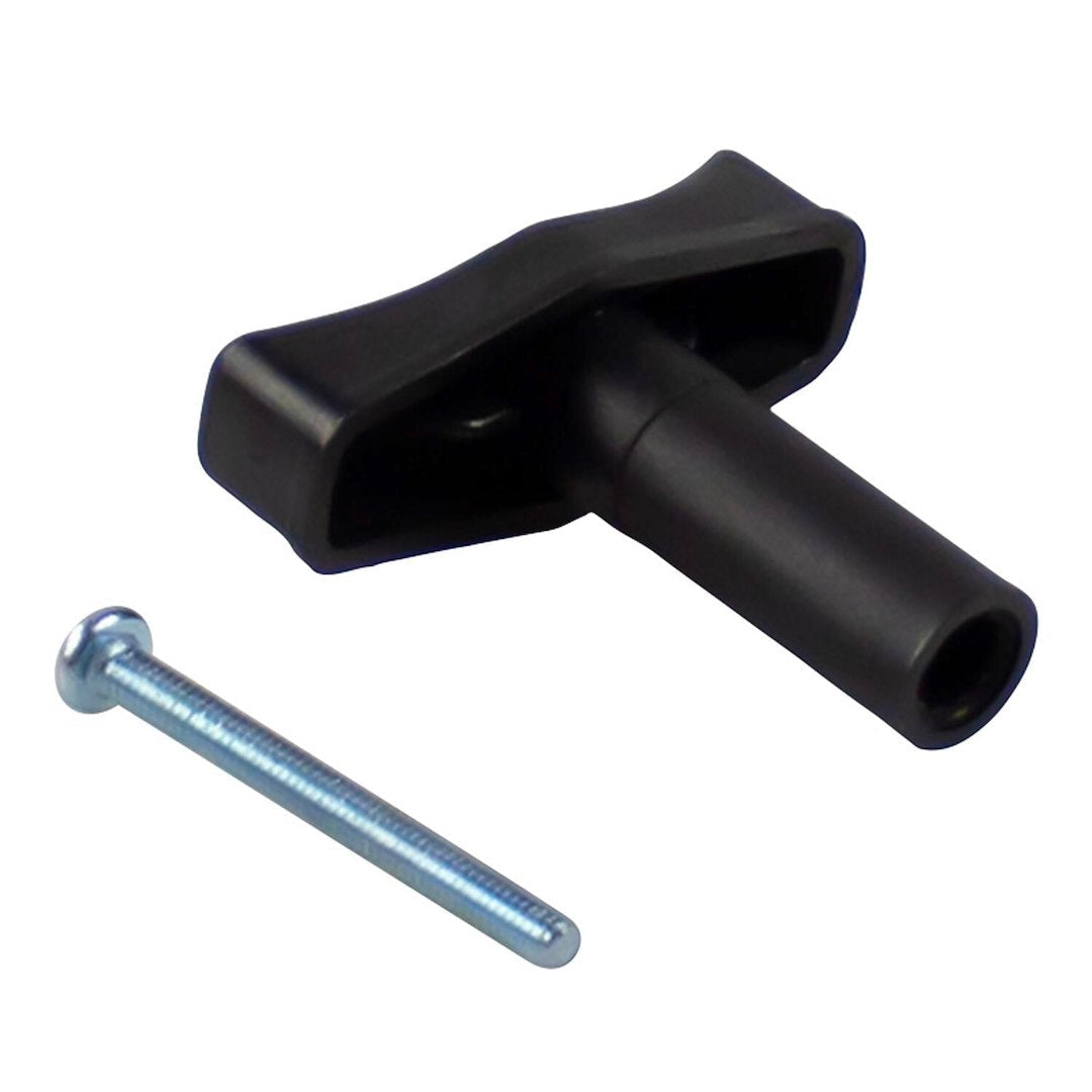 Dometic Roof Vent Lift Arm Knob (K114009) – Color: Black