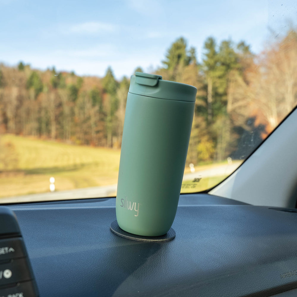 Silwy Magnetic Sy-Tc-Sa Insulated Travel Mug and Pad