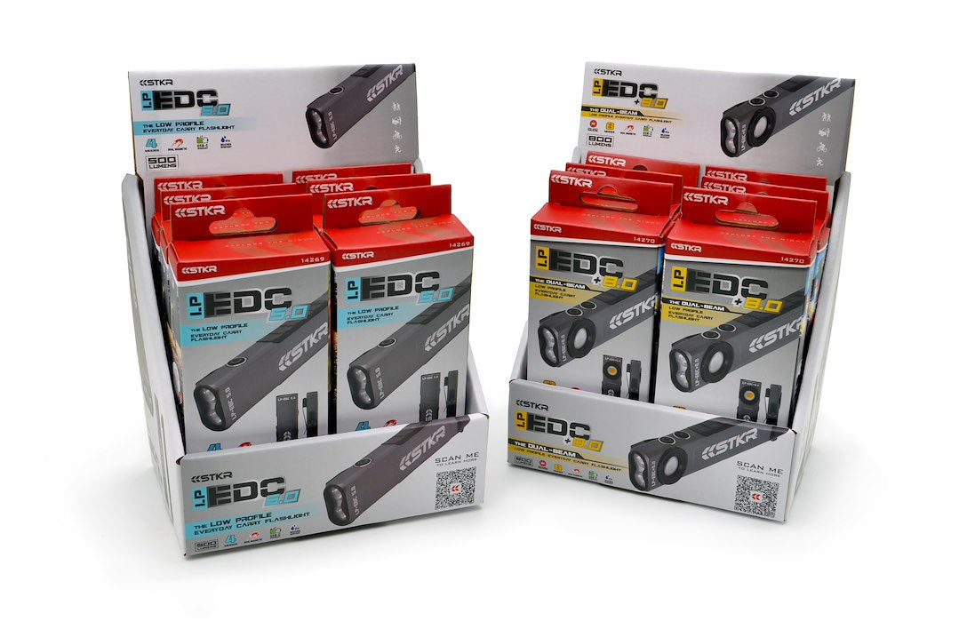 STKR Concepts 14269DD LP-EDC 5.0 Flashlight Display