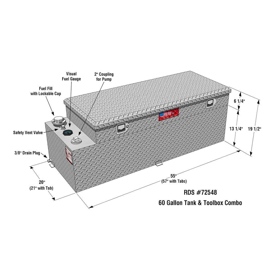 Rds Tanks 72548 Liquid Transfer Tank - image 2