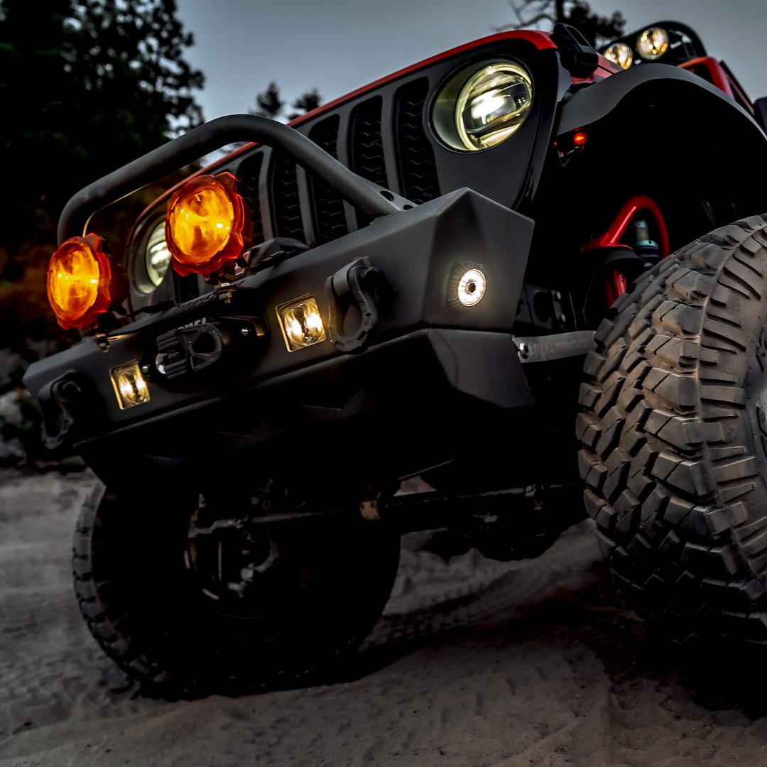 KC Hilites 1358 Cyclone V2 Clear LED Rock Light
