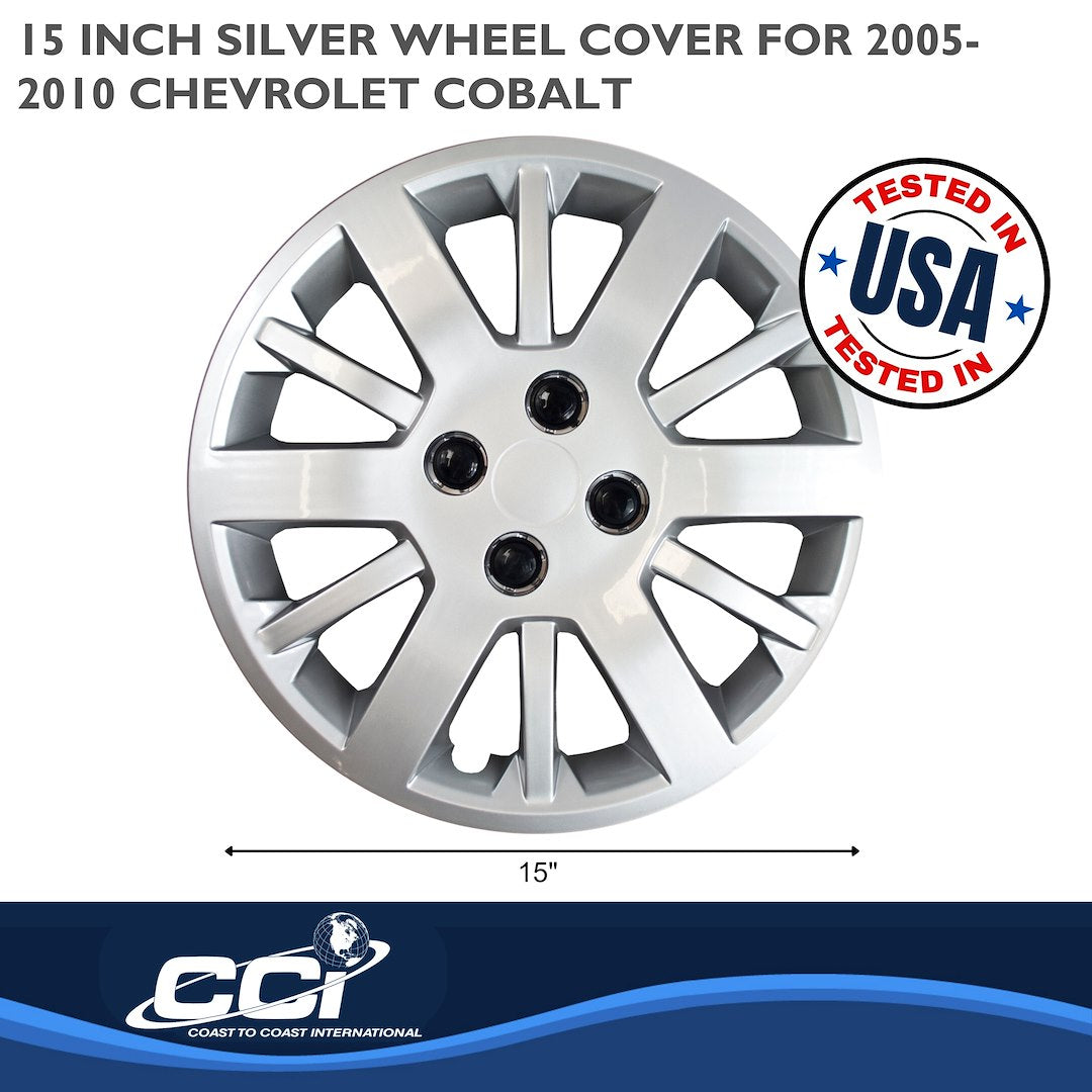 Coast To Coast 45315S Cobalt Silver 12-Spoke Covers - image 2