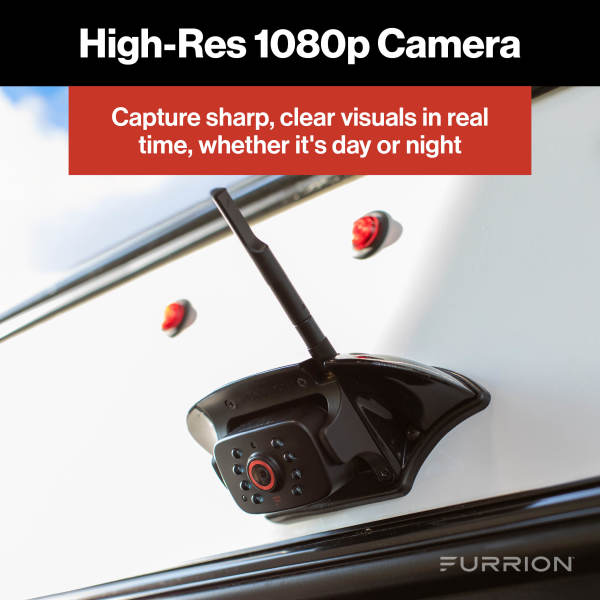 Furrion Vision S+ FCNFDTASF 1080p Backup & Security Camera – Black