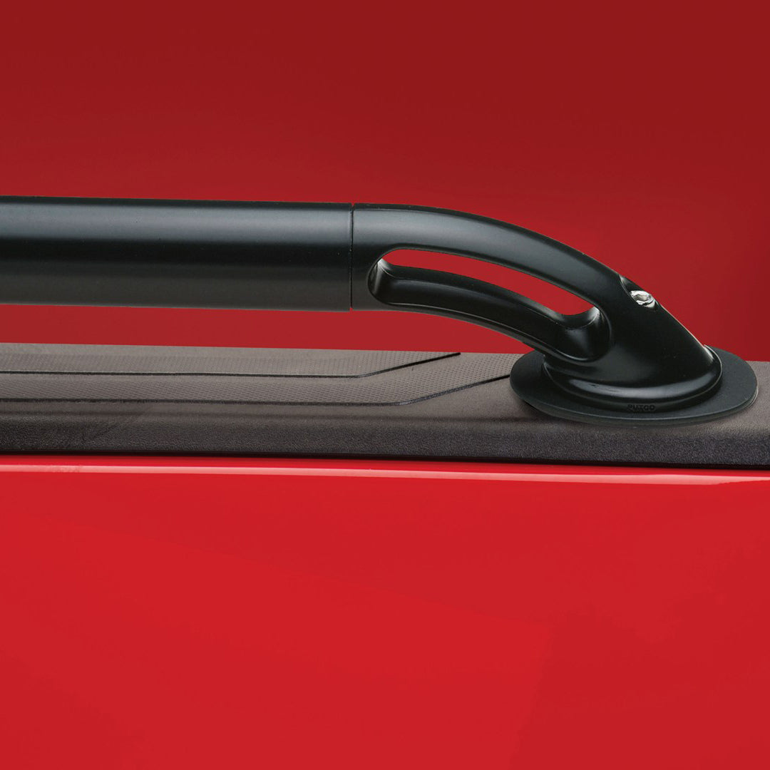 Putco 88850 Black Powder Coated Round Tube Bed Side Rail