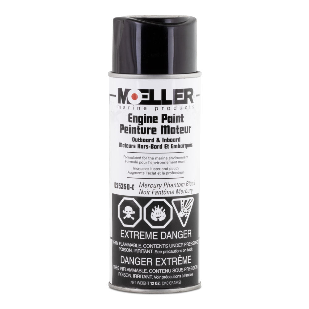 Sierra Marine Marine Series 12 Ounce Mercury Phantom Black (025350C)