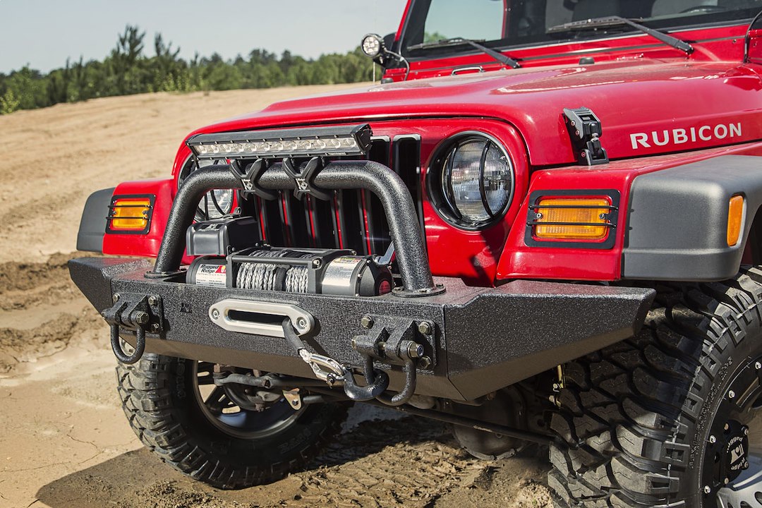 Rugged Ridge 11210.15 Black Aluminum Hood Latch for TJ