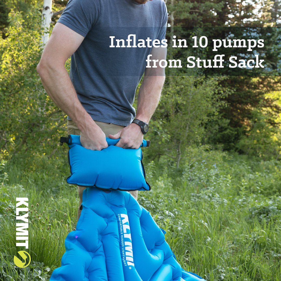Klymit 06dvbl02e Static Sleeping Pad