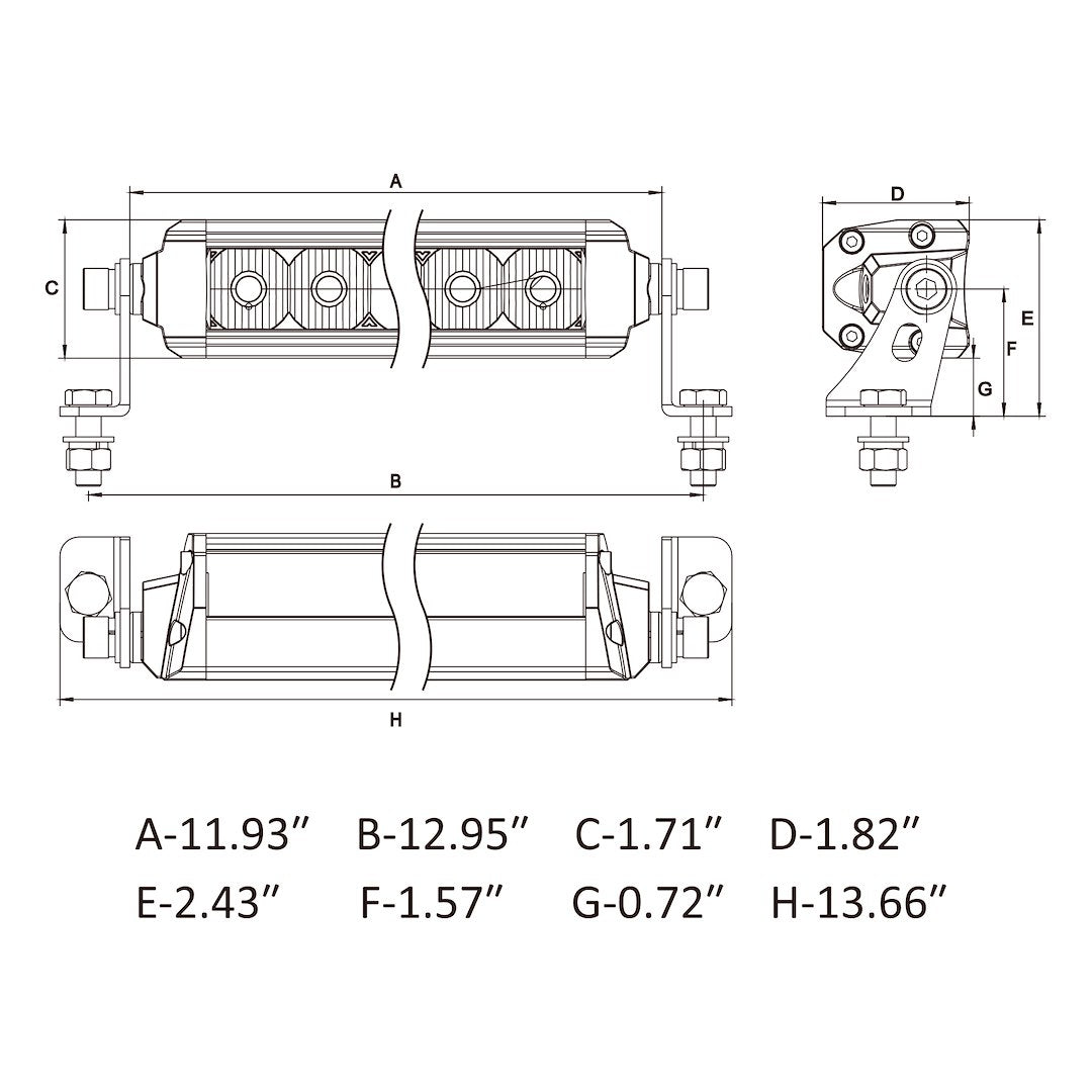 Arc Lighting 62101 Light Bar - image 10