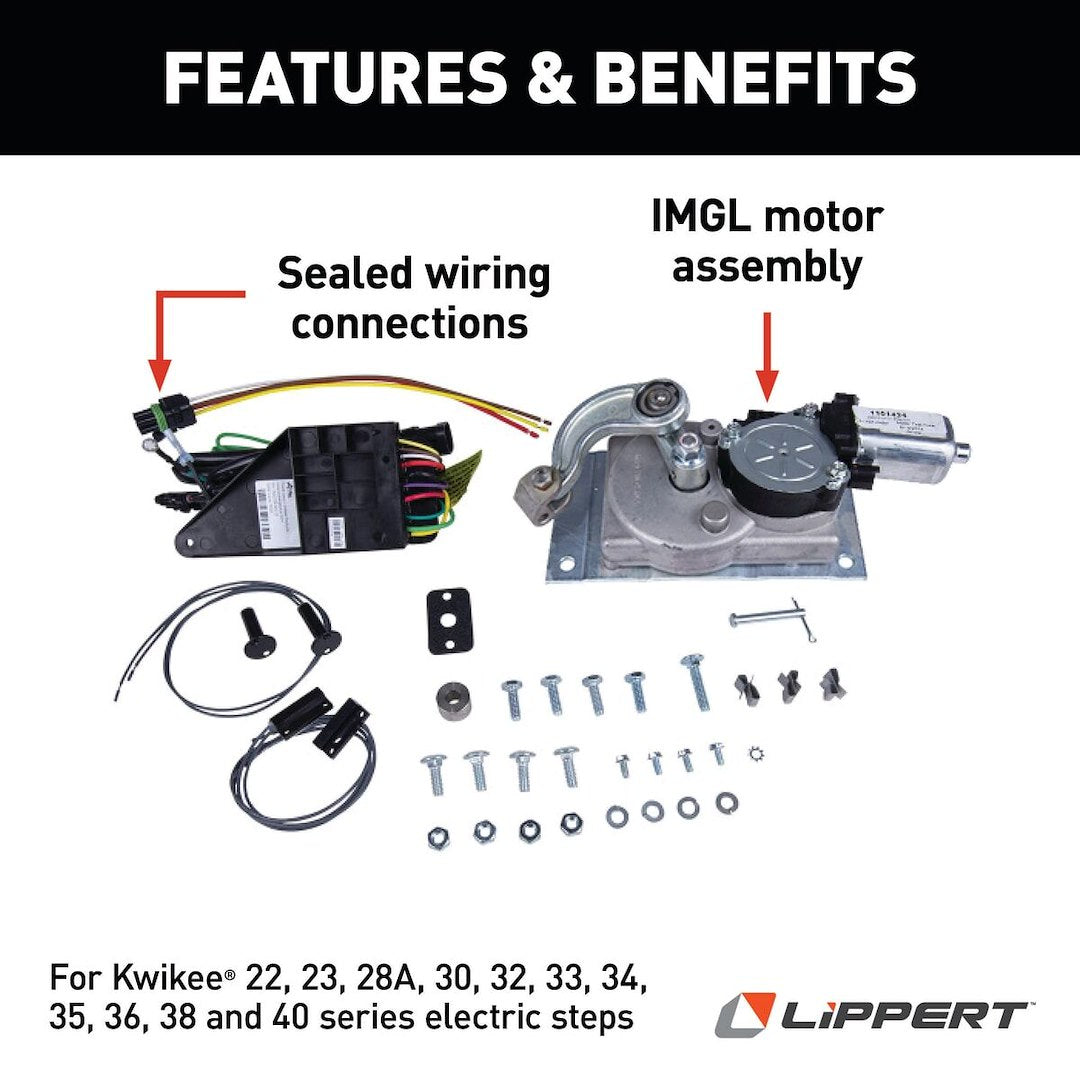 Lippert Components 379769 Entry Step Motor/ Gearbox Upgrade - image 2