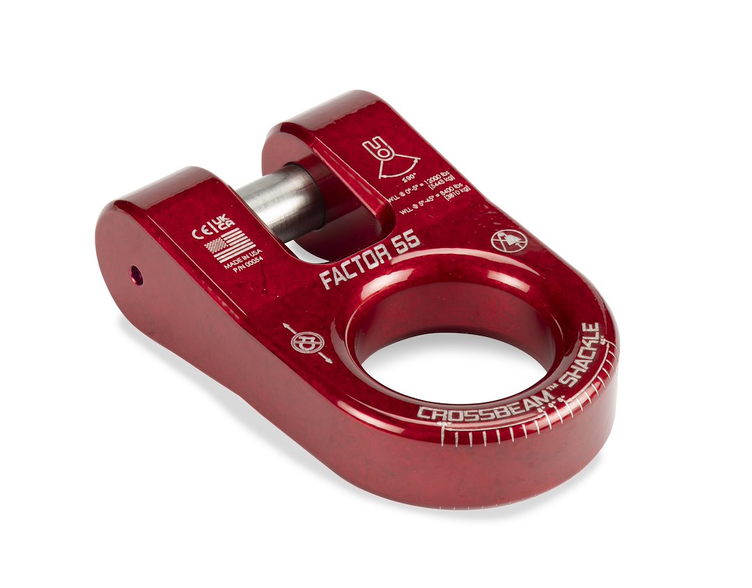 Factor 55 00054-01 Red Crossbeam Shackle
