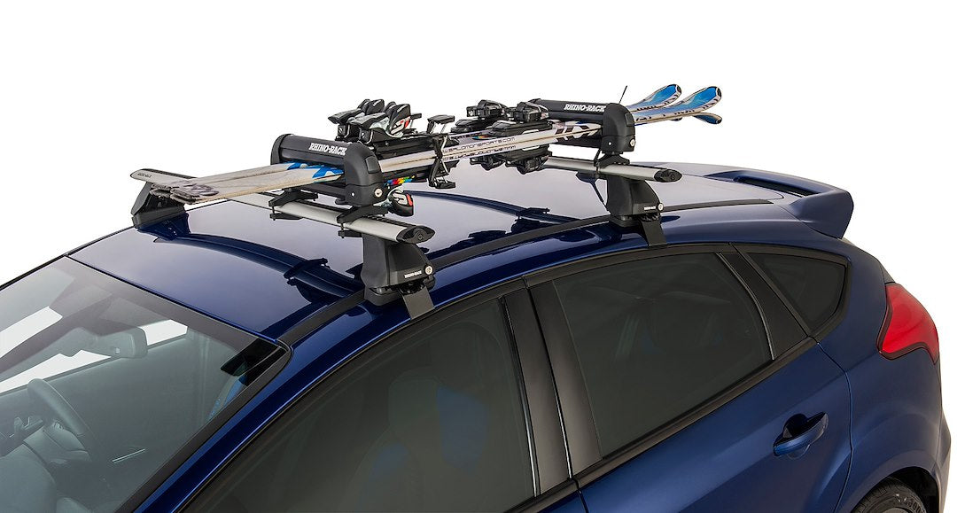 Rhino-Rack USA 572 Roof Rack Ski Carrier for 2 Skis