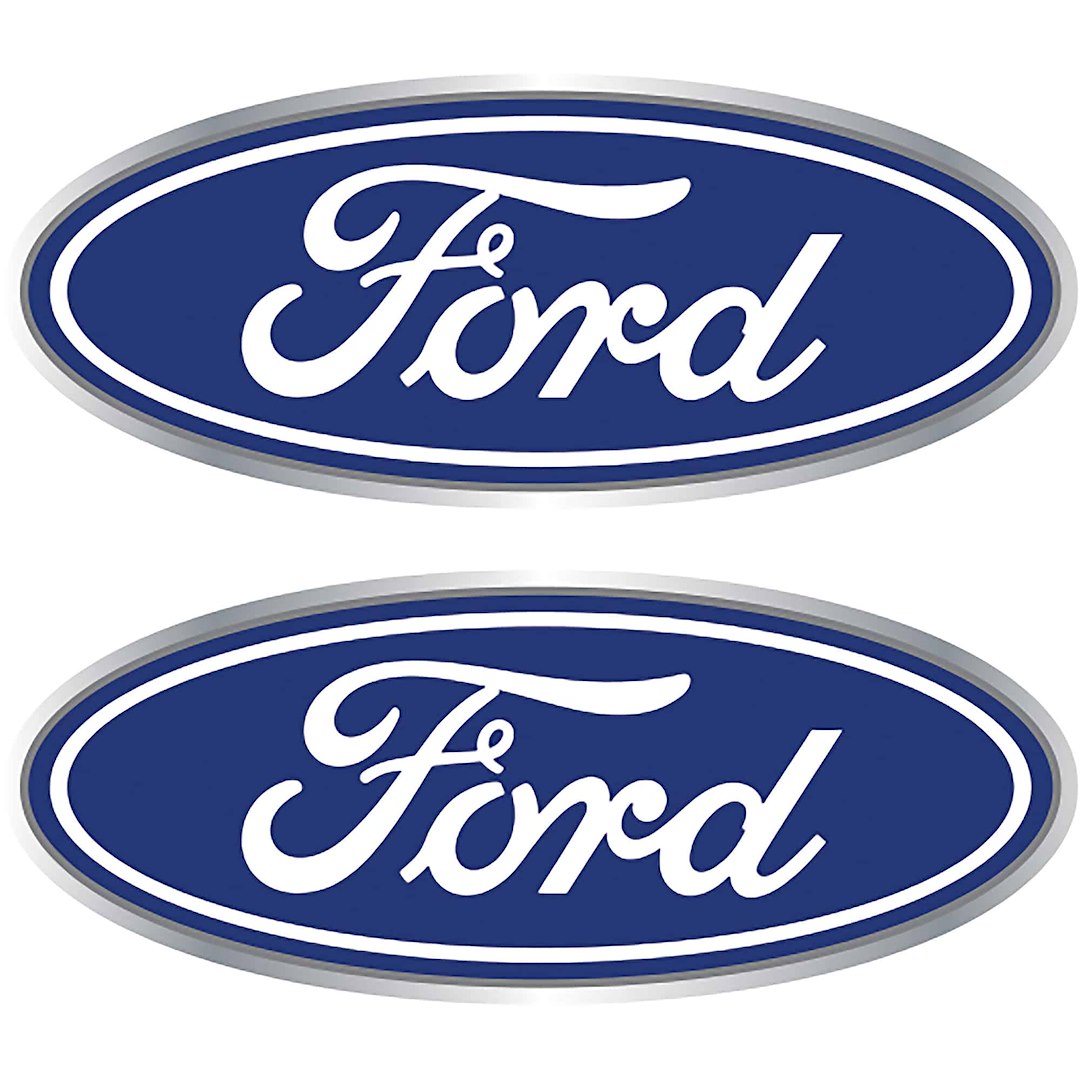 Cruiser 82810 Ford Oval License Plate Bolt Caps - image 1