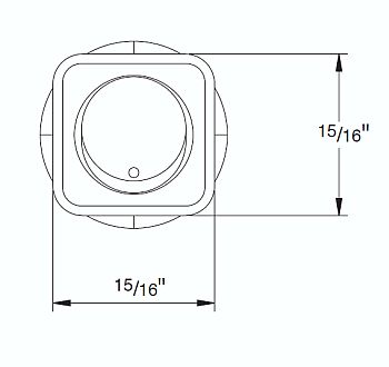 Hella H61925001 Amber On-Off Multipurpose Switch