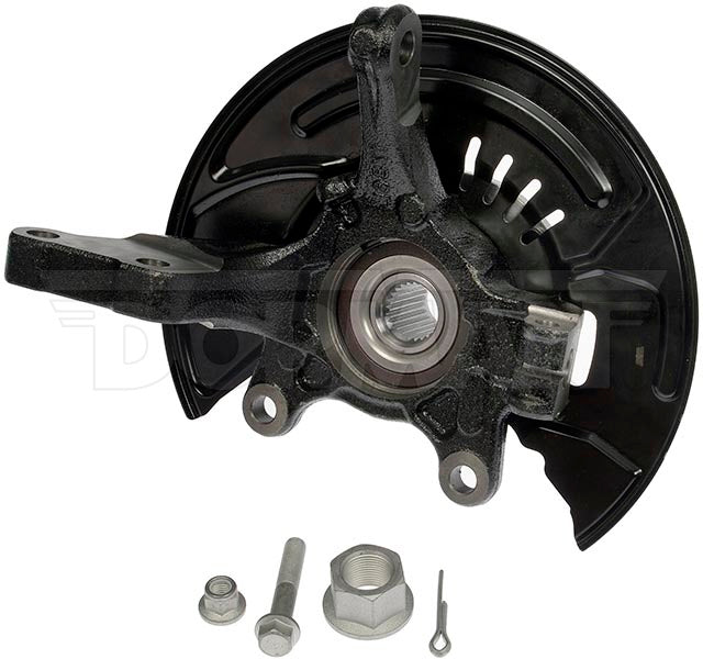 Dorman 686444 Black Steel Loaded Knuckle, Natural Finish - image 1