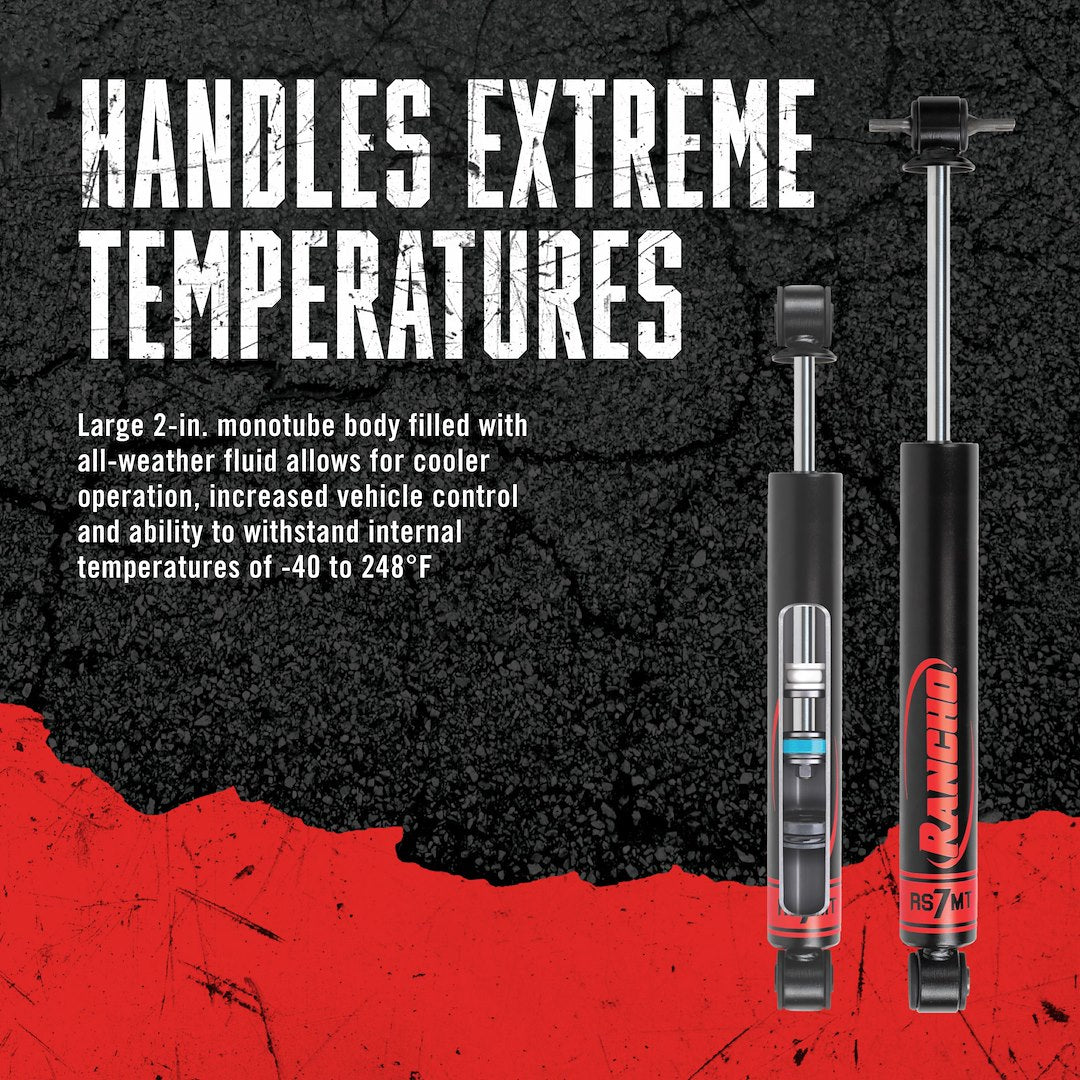 Rancho Rs77859 RS7MT Monotube Leveling Strut
