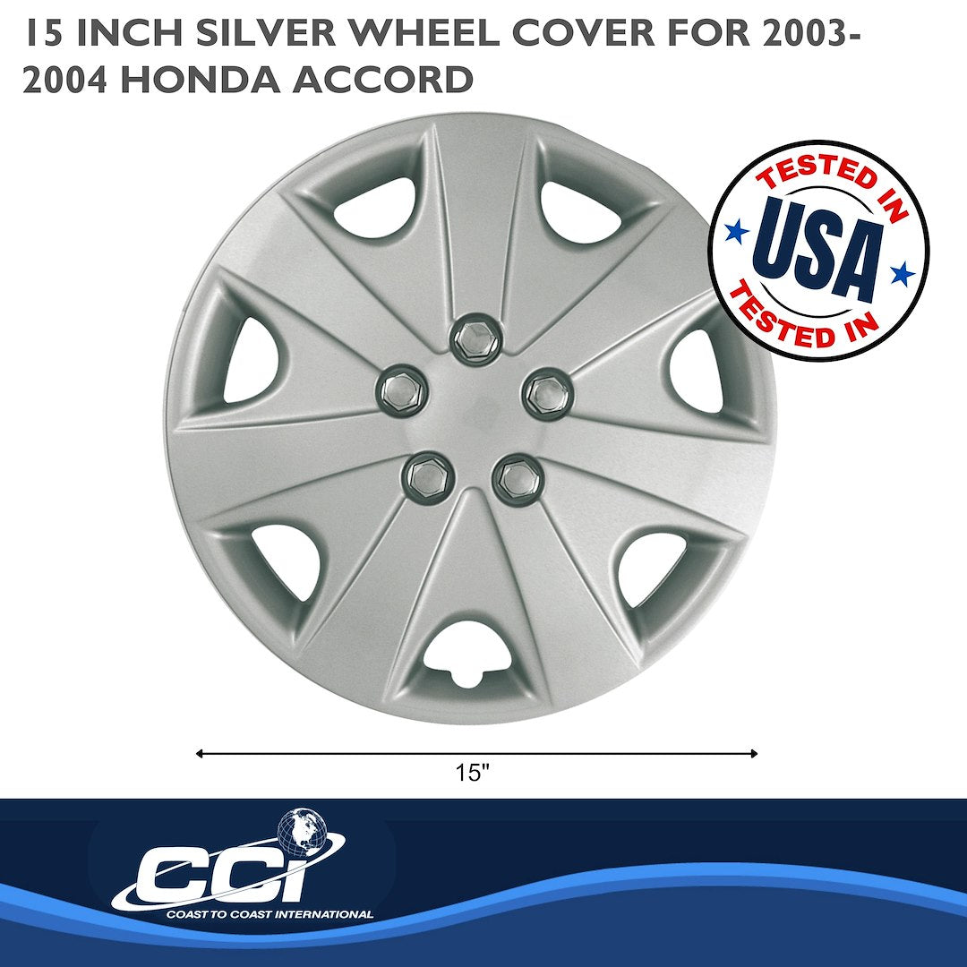 Coast To Coast 41415S Accord 15-Inch 7-Spoke Covers - image 2