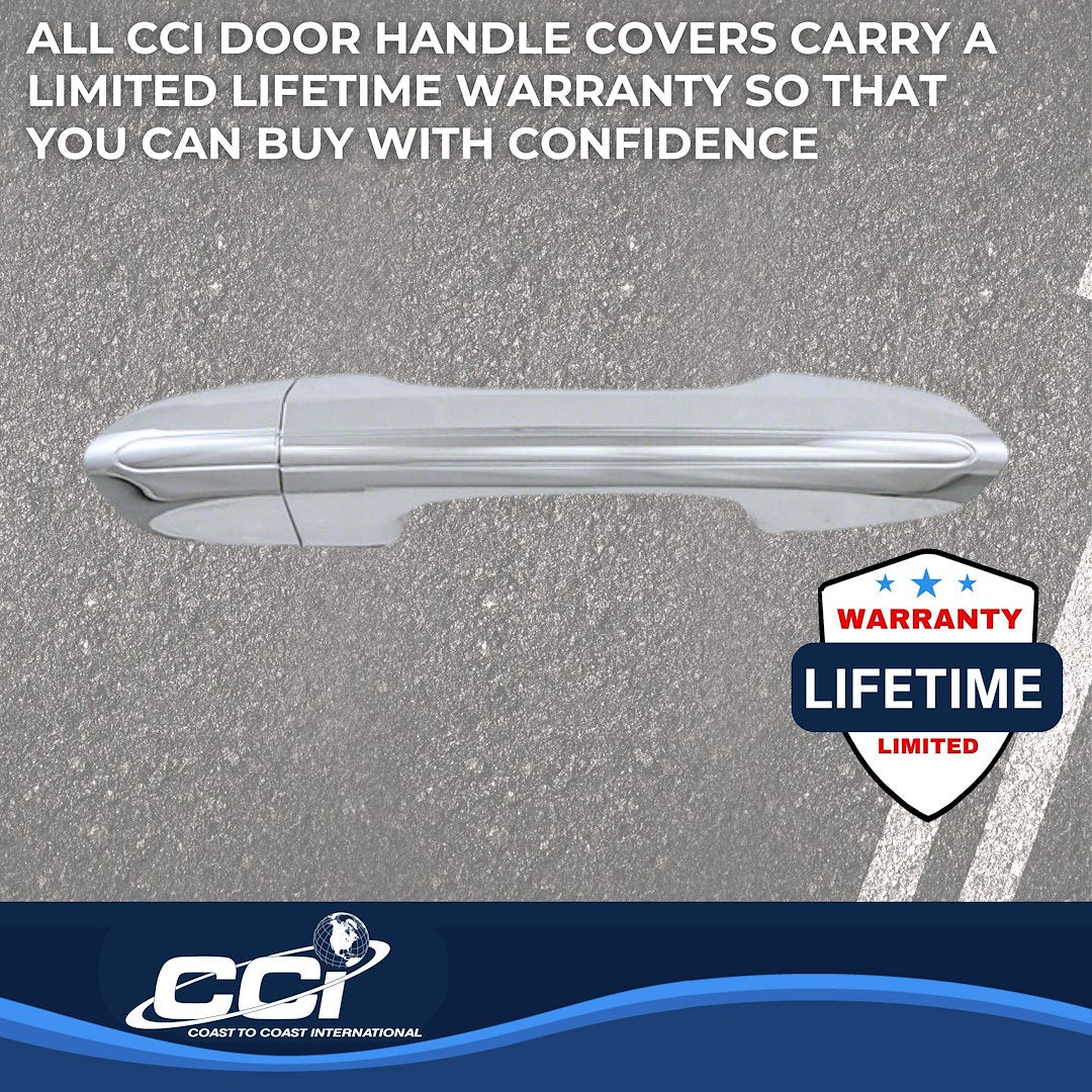 Coast To Coast DH68567B Chrome Edge Lever Covers - image 4