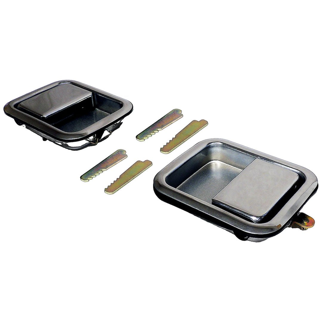 Crown Automotive 5758172K Chrome Door Handle Pair - image 3