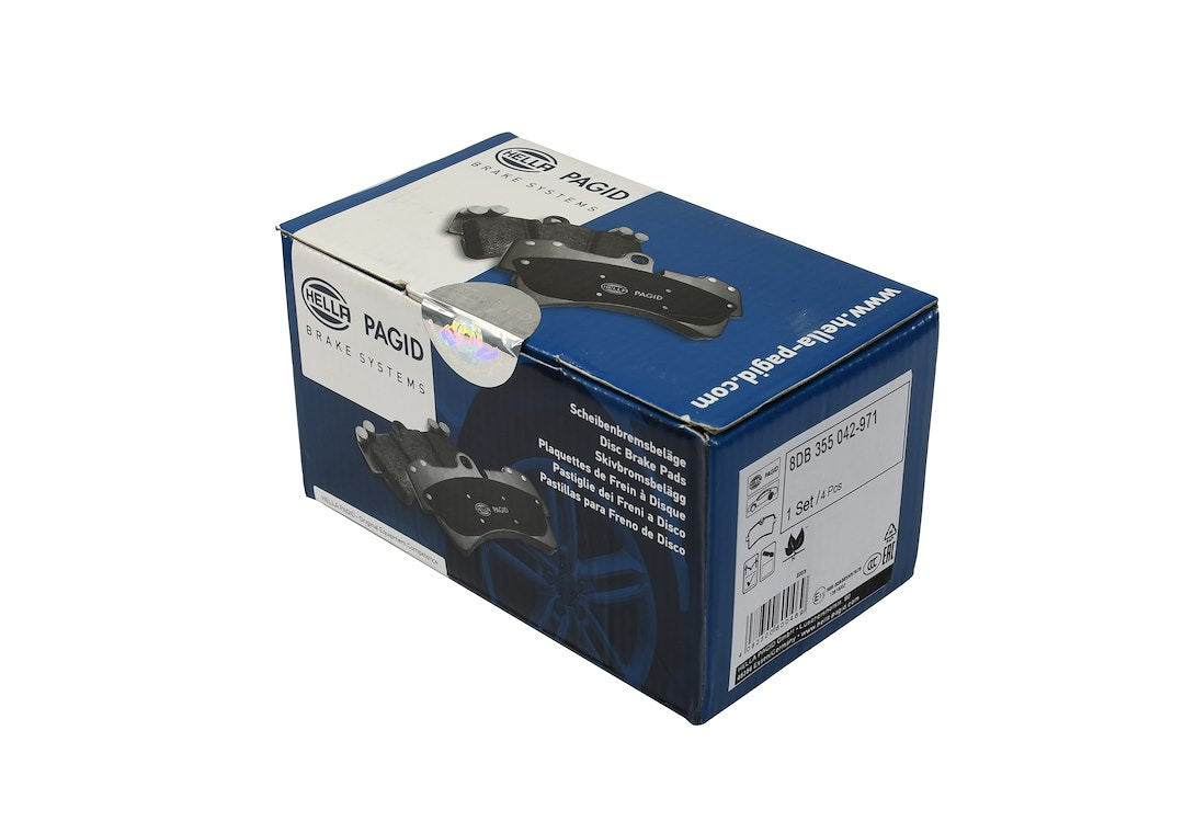 Hella Pagid 355042971 Low-Metallic Disc Brake Pad Set