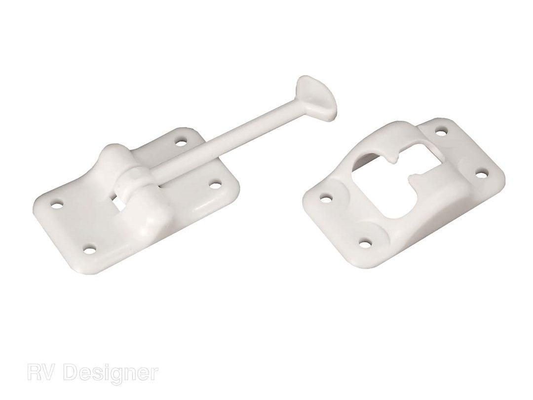 RV Designer Door Catch (E231) – Length: 3-1/2 Inch