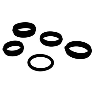 Crown Automotive 68166067AA Silicone Oil Filter Adapter O-Ring - image 3