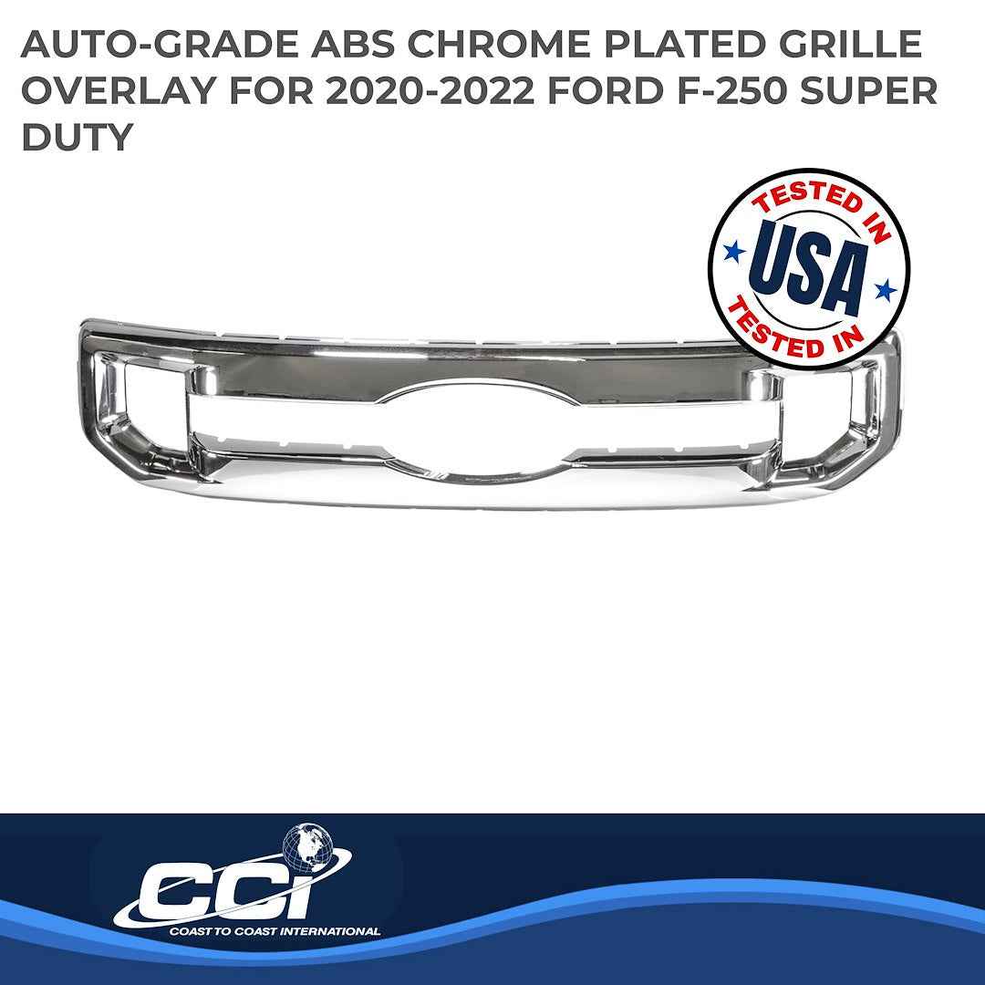Coast To Coast GI174 Chrome F-250 Grille Overlay