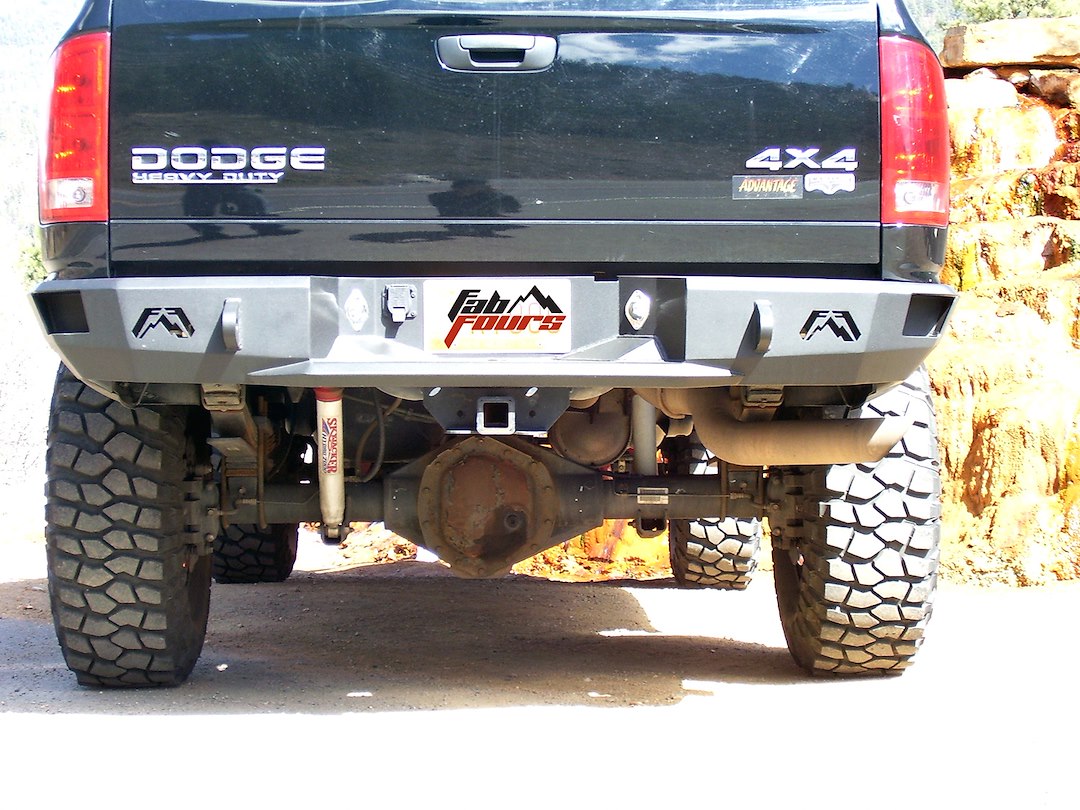 Fab Fours DR03-W1050-1 Premium Rear Bumper for Dodge HD