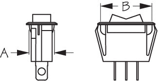 Sea Dog 420441-1 Single-Pole On/Off Rocker Switch