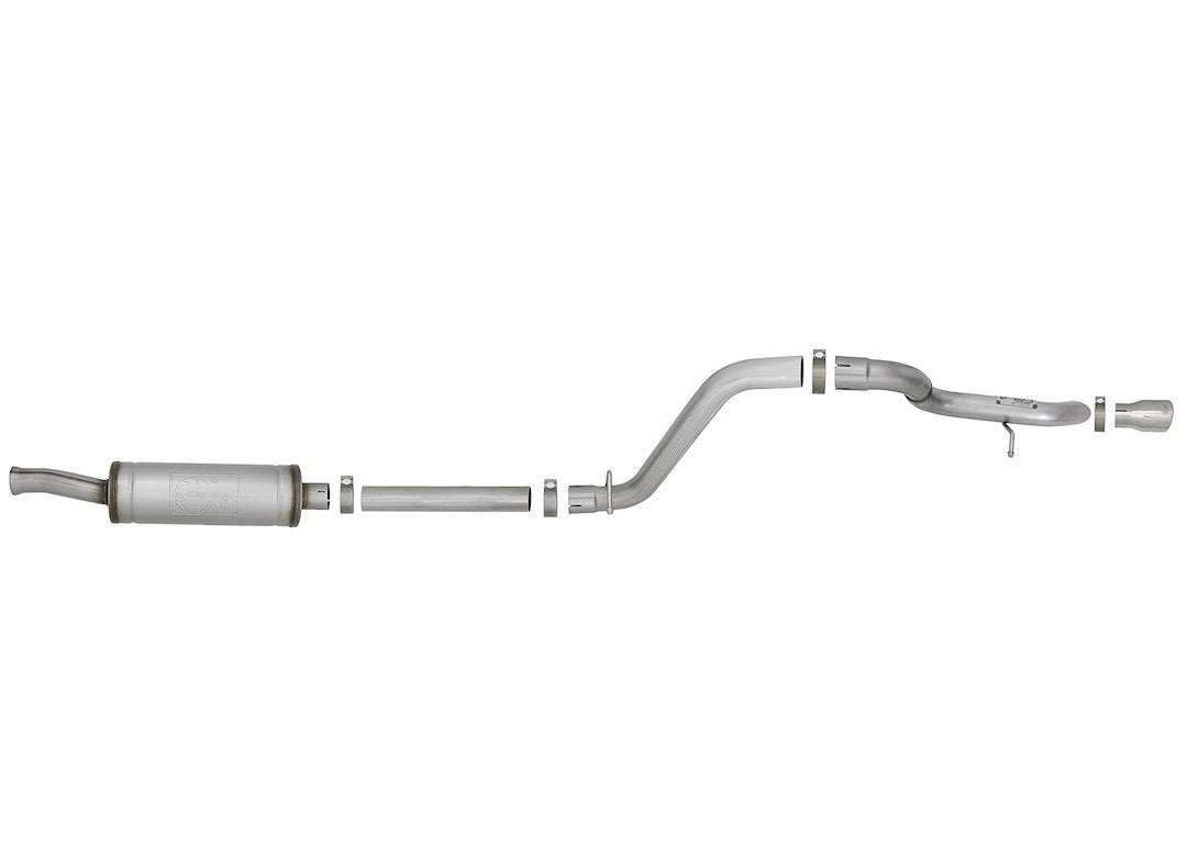 Advanced FLOW Engineering Mach Force XP Cat Back System Single Single Exhaust System Kit 49-48075-P - image 4