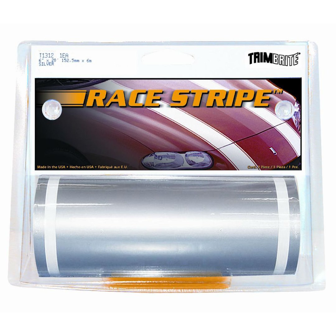 Trimbrite T1312 Silver Race Stripe Kit