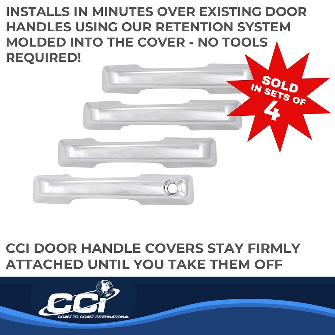 Coast To Coast DH68591B Chrome Bronco Sport Cover Set - image 4