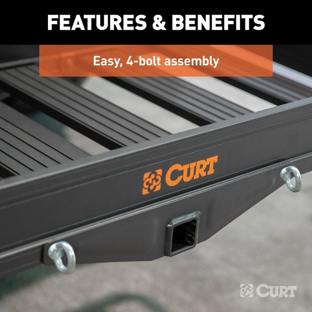 Curt 18113 Trailer Hitch Cargo Carrier - image 5
