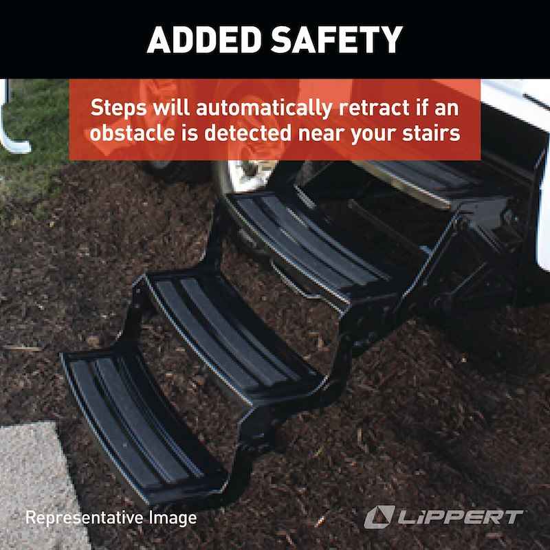 Lippert Kwikee Series 25 Triple Electric RV Entry Step – Part # 3658373
