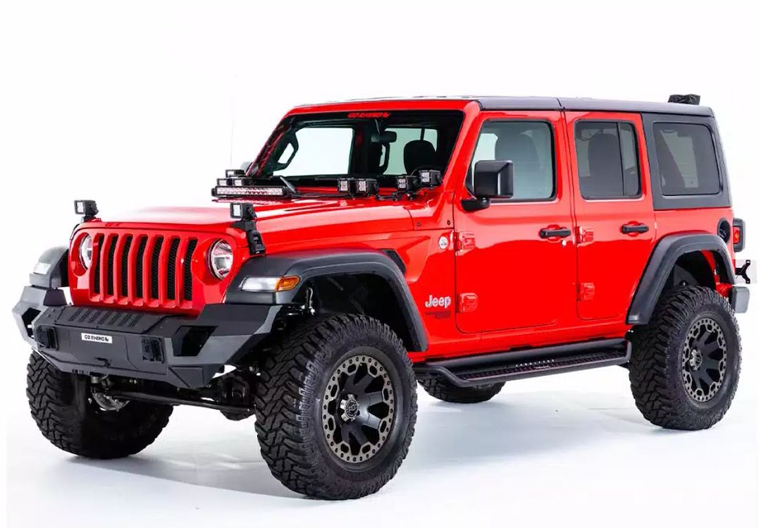 Go Rhino 230216T Trailline Winch-Ready Front Bumper