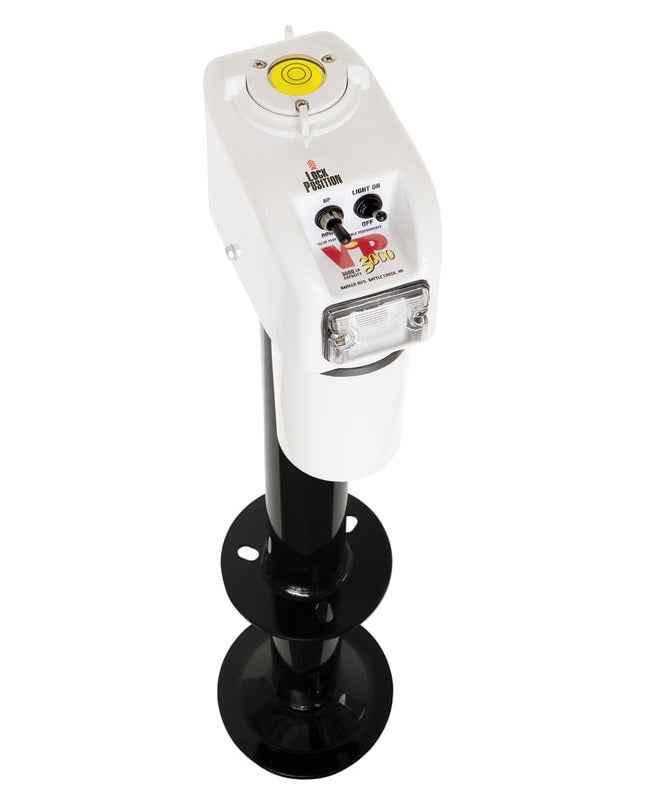Barker Mfg. 30826 Electric Tongue Jack - 3000 lb, 18 in Lift