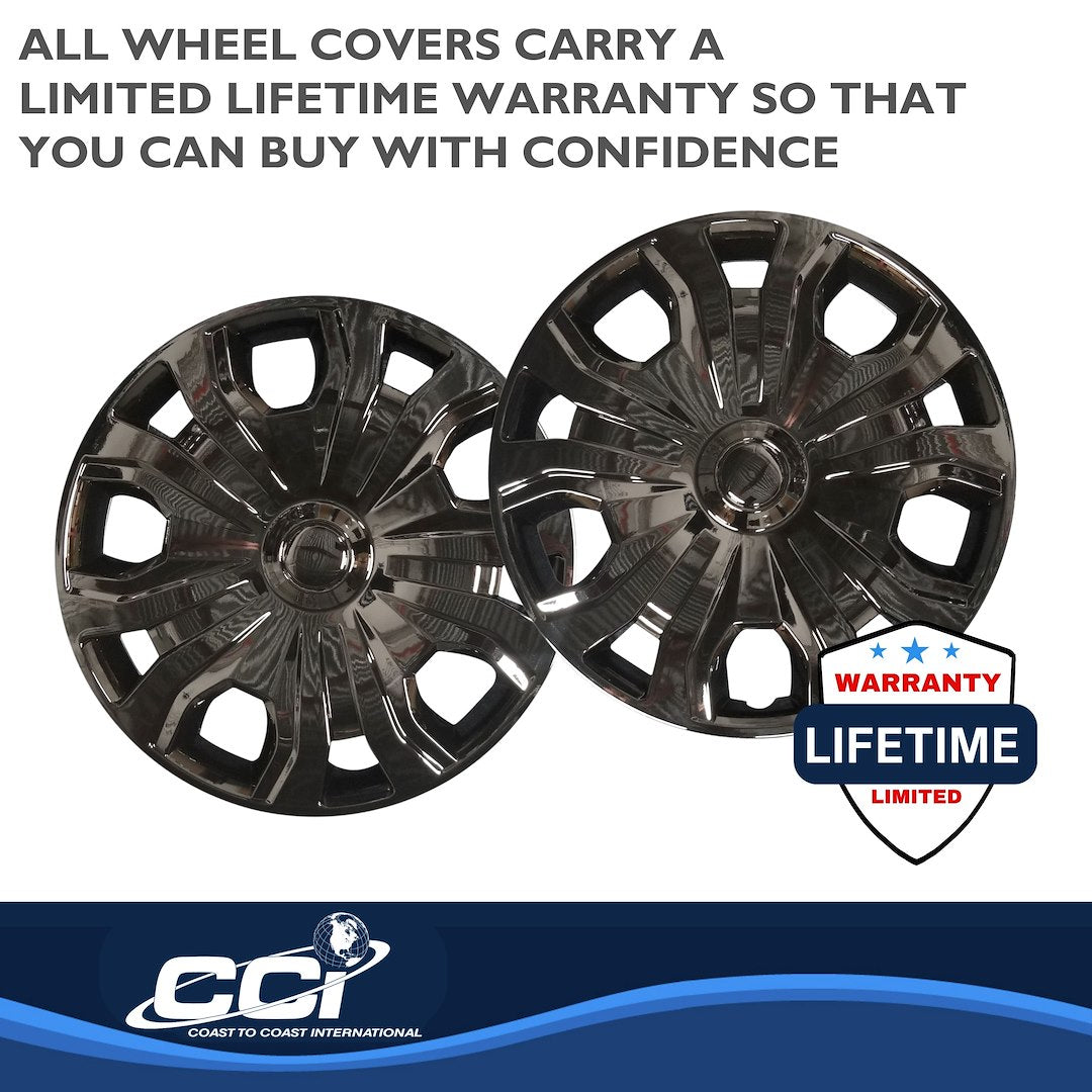 Coast To Coast 54316BLK Transit Black Split-Spoke Covers - image 3