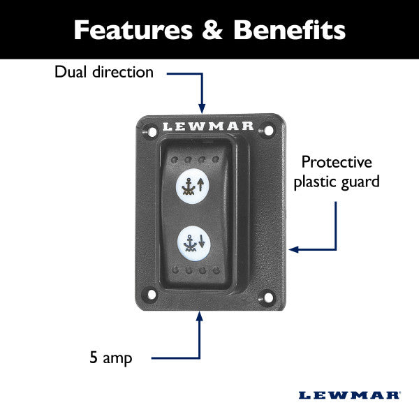 Lewmar 68000593 Windlass Switch - image 2