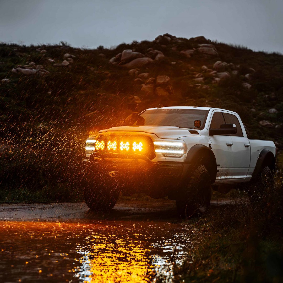 KC Hilites 5208 Slimlite LED Light Shield