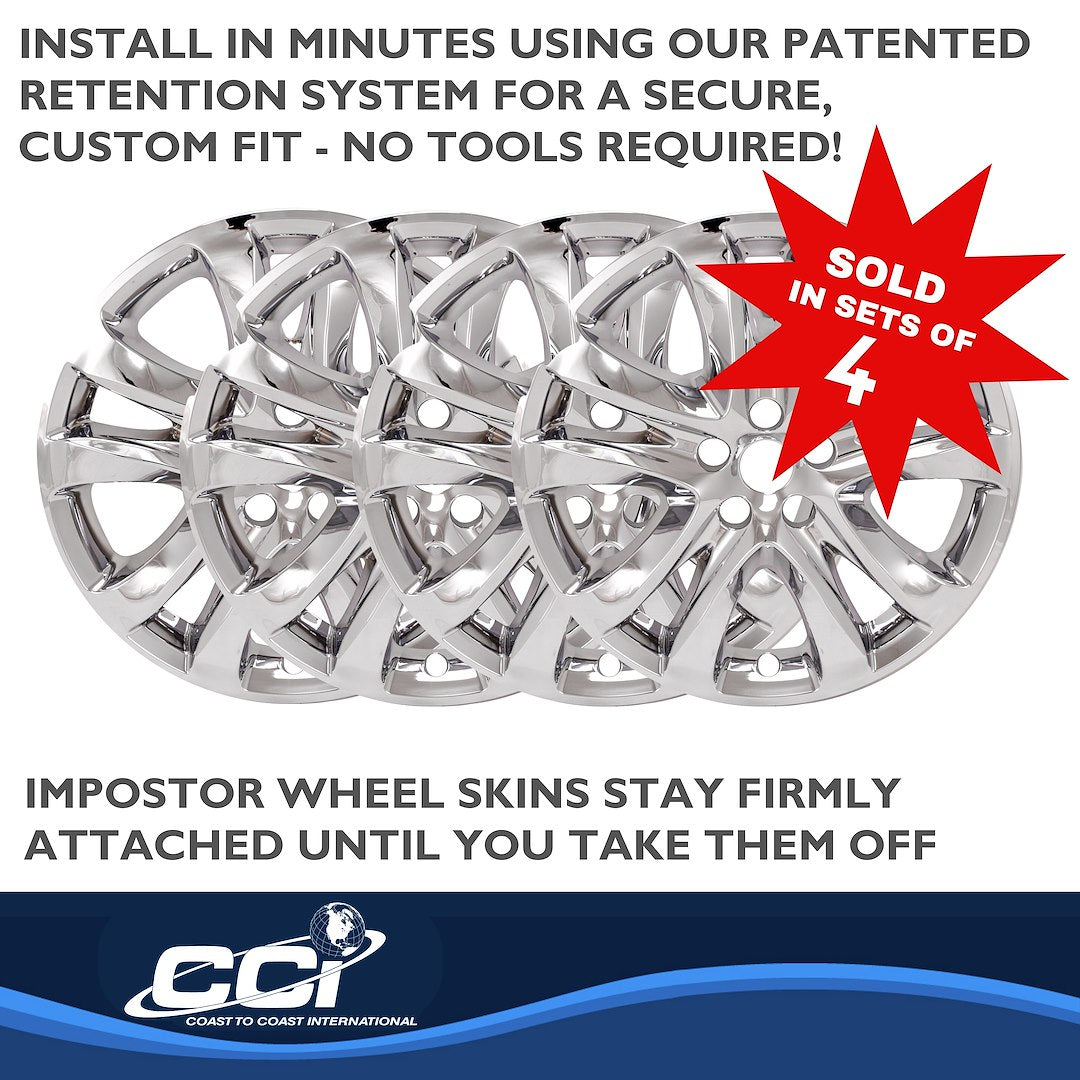Coast To Coast IMP472X Mazda6 Chrome 19-Inch Wheel Skins - image 4